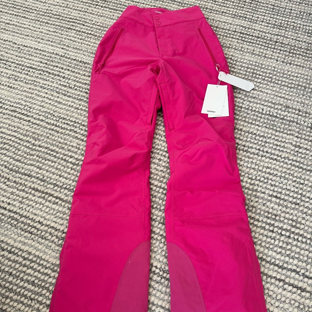Halfdays Pink Ski Pants Women’s XS New with Tags!
